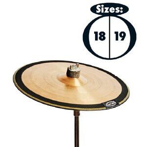 Cymbomute Pro360 Cymbal Sound Mute For Drummer Fits 18/19” Crash or China